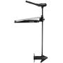Minn Kota 1355963 Edge Freshwater Hand-Steer Bow-Mount Trolling Motor with Hand Control and Latch & Door Bracket, 55 lbs Thrust, 52