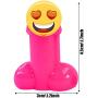 Prank Valve Stem Caps, Ronfin 5 Pack Tire Valve Cover for Prank-Gag Fits for Cars, Trucks, SUVs, Auto, Bikes, Motorcycles,Trucks（Pink）