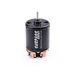 DollaTek 540 21T 4 Poles Brushed Motor and 60A Brushed ESC Combo with 6V/3A BEC Waterproof 540 Motor ESC Combo for 1/10 RC Racing Car