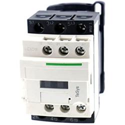 Baomain Motor Control AC Contactor 3 Phase 1 NO 1 NC AC220V 50/60Hz Coil 32 Amp LC1D18