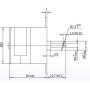 PM Stepper Motor Unipolarity 12 VDC 50 Ω step angle 15° 2-2 phase