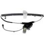 Dorman 748-980 Rear Driver Side Power Window Motor and Regulator Assembly Compatible with Select Nissan Models