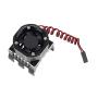 RC Motor Heatsink with 21000RPM Cooling Fan, 42mm Motor Radiator with RGB Light Brushless Engine Motor Heat Sink for 1/8 1/10 Car Truck Buggy SCX10, Tamiya ARRMA Axial TRAXXAS RC Car 4274 4268 Motor