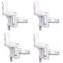 Upgraded Spare Parts for Syma X5 X5C X5C-1 RC Mini Quadcopter Drone Motors Main Blade Propellers Motor Base Propeller Protectors Blades Frame Landing Skid Included Mounting Screws Set White