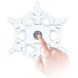 Treedix LED Snowflake Christmas Xmas Light Touch Control 11 Flashing Mode Compatible with Arduino UNO Projects（36 Led Lights））