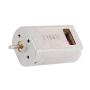 sourcing map DC Motor Micro Vibration DC 3-6V 48000RPM Large Torque Magnet Silver