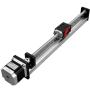 FUYU FSL40 Linear Guide Table Ball Screw Motion CNC Linear Guide Stage Actuator Motorized Nema 23 Stepper Motor[250mm Stroke]