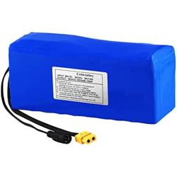 36V 12000mAh E-Bike Lithium Ion Power Battery Pack, Ideal for 200W-500W Motors, Built-in 20A BMS, Comes with 42V Charger