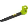 High Powered Leaf Blower Mulcher - 13.5 Amp Powered Motor 130 MPH 530 CFM Air Volume 2-in-1 Handheld Leaf Vacuum Blower w/Bag, 10ft Cord, Easy Carry Wheels, For Lawn Garden - SereneLife PSLHTM38