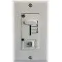 Design House 154419 Indus Sol 48 in. Indoor Satin Nickel Ceiling Fan with Light