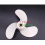 Hoafourge 7 1/4X6-BS 6L5-45943-00-00 Propeller for Yamaha 2.5HP 3HP 4HP 5HP F2.5A 3A Malta Outboard Motors 7.25x6