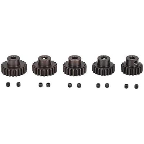 Vehicles-OCS Surpass Hobby 5Pcs M1 5mm 18T 19T 20T 21T 22T Metal Pinion Motor Gear Set for 1/8 RC Car Truck Brushed Brushless Motor