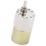 XD-37GB520 DC Reduction Motor , Controllers Motor Speed Controllers Electric Gearbox with Bracket Governor Adjustable Low Speed 24V CW/CCW for Micro Machinery[50rpm/min ]