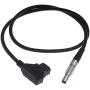 HangTon Power Cable for Tilta Nucleus-M Motor P-tap D-tap 0B 7 Pin 45CM for V-Plate Mount Battery