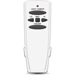 Corebay Ceiling Fan Remote Control & Receiver Complete Kit HD5+FAN18R Replace Hampton Bay/Harbor Breeze/Hunter/Westinghouse LED