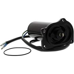 New 12 Volt Tilt Trim Motor Compatible With/Replacement For Mercury Marine 827675A1 ARCO 6255 10828N, TRM0048, 82767A1, 6255, PT498NM, 18-6286 Reversible, 2.047in OD, 0.283in Shaft OD