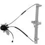 SHOWSEN 741-586 Front Driver Power Window Regulator Fit E150 E250 E350 W/Motor