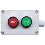 Taiss Momentary Push Button Switch Station Box Start/Stop Red Green Sign NO NC Pushbutton Switches Station AC 660V 10A HB2-Start/Stop-Box
