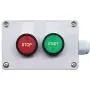 Taiss Momentary Push Button Switch Station Box Start/Stop Red Green Sign NO NC Pushbutton Switches Station AC 660V 10A HB2-Start/Stop-Box
