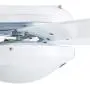 Vent de plafond moderne HYATECH de 132 cm avec kit d'éclairage réglable en intensité et télécommande, pales réversibles et moteur, conforme à la norme ETL pour salon, chambre, sous-sol, cuisine, blanc. Vent de plafond moderne HYATECH de 132 cm avec kit d'éclairage réglable en intensité et télécommande, pales réversibles et moteur, conforme à la norme ETL pour salon, chambre, sous-sol, cuisine, blanc.