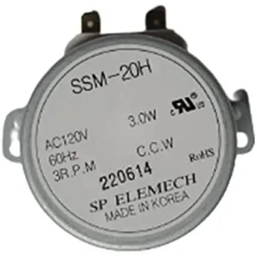 NEW OEM Produced SSM-20H Ice Maker Motor by OEM Mania Replacement Ice Maker Geared Motor 5989JA1002M 5989JA0002N