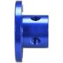 uxcell 6mm Inner Dia H15*D15 Rigid Flange Coupling Motor Guide Shaft Coupler Motor Connector 2PCS for DIY Parts