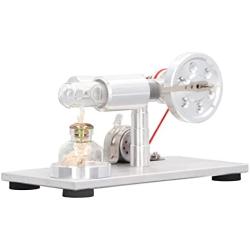 Stirling Engine Model Kit, Stirling Engine Motor Model Smoother Operation Low Pollution Stainless Steel Multi Purpose Simple to Operate
