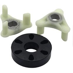 Heavy Duty 285753A Metal Motor Coupling Kit for Whirlpool & Kenmore Washers - Replaces Part Numbers: AP3963893,PS1485646,1195967,285753AVP,21003,280152,285140,285743