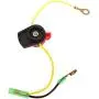 QAZAKY On/Off Engine Stop Kill Switch Control Compatible with GX110 GX120 GX160 GX200 GX240 GX270 GX340 GX390 ED1000 EZ1400 EG1400 EG1000 EZ2500 EZ3500 EZ5000 WT30XK4 WT40XK3 CC4033 26A-BPH3710