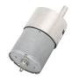 DC 12V High Torque Gear Motor, 37mm Diameter Gearbox & 5.5mm D Shaft Permanent Magnet Reduction Motor, Reversible & Speed Adjustable(100rpm 5kg/cm)