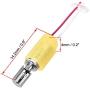 sourcing map Electric Motor 14.2x4mm Mini Hollow Cup Vibration Motors DC 3V-3.7V 77mA 10Pcs