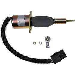 Holdia Shutoff Solenoid 24V SA-4335-24 3930234 Compatible with Komatsu Cummins 6CT 8.3 Engine