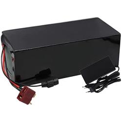 Wnicek 48V 10Ah Lithium-ion Battery Pack Suitable for 200W 250W 350W 500W 750W 1000W E-Bike Motors for Electric Scooter Electric Tools Moped Scooter with Charger