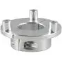 UAUS Silver 36mm CNC Adaptor For 1.5 Inch 66cc 80cc Motorized Bike Bicycle