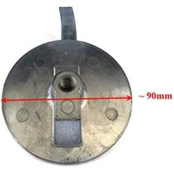 ITACO Boat Motor 688-45371-02 67F-45371-01 00 T85-00000011 Tab-Trim Anode for Yamaha Parsun Makara Outboard F 40-50HP 25-90HP 2/4-stroke Motor Engine