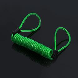 aqxreight - Reminder Cable 1.25m/4.1ft, Disc Lock Cable, Alarm Lock Security Spring Reminder Cable for Scooter Motorcycle Bike Brake Disc, Lock Reminder Cable, Theft Protection on