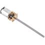 Gear Motor 6V, DC Motor Mini Electric Motor with Long M3*55MM Screw Thread Output Shaft 30RPM~500RPM(#1) for linear actuator motoriduttore 30 rpm a vite 30 rpm motor screw 2g linear servo motor nema 1