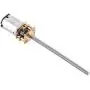 Gear Motor 6V, DC Motor Mini Electric Motor with Long M3*55MM Screw Thread Output Shaft 30RPM~500RPM(#1) for linear actuator motoriduttore 30 rpm a vite 30 rpm motor screw 2g linear servo motor nema 1