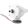 YaeMarine Wind Turbine Generator, 400W 12V Wind Turbine Businesses 5 Blade Wind Controller Turbine Generator kit for Home/Camping, White, Black, Blue, Red, Green (White)