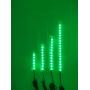 Kingshowstar 2PCS 8inch 6LED Multi-Color Flexible Strip Accent Lights 5050 SMD Flex RGB for Motorcycle, ATV, Car