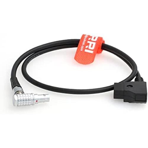 DRRI 0B 7pin to Dtap Wireless Nucleus M Follow Focus Motor Power Cable for Gimbal (RA 7pin Cable)