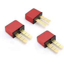 PHOTO-TOP 10A, Automotive Circuit Breaker, Plug in Mounting with Snap-Off Function, ATC Blade Type Terminal Connection (3pcs)