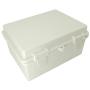LMiEtool Junction Box, ABS Plastic, IP65 Waterproof Dustproof Universal Electrical Enclosure, Hinged Shell Outdoor and Indoor Usage Project Box, 8.7