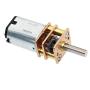 Mini DC Gearwheel Gear Motor 6V 600RPM N20 Motor for Robot Wheel, DIY Toys, RC Cars - (2 PCS)