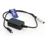 Eonvic Power Cable 0B 2 Pin to Micro USB Regulated 5V for Tilta Nucleus-Nano Motor