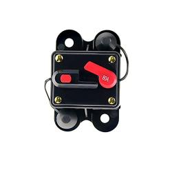 CRWER 80 Amp Circuit Breaker with Switch Manual Reset 12V-36V DC for Boat Rv Truck Car Marine Trolling Motors,Waterproof Surface Mount 80A
