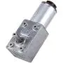 DC Worm Gear Motor 12V High Torque Reduction Gear Box with Encoder Srong Self-Locking 6mm Output Shaft(20RPM)