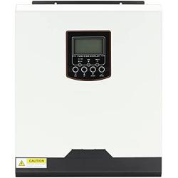 EpRec 3000W Solar Hybrid Inverter, Pure Sine Wave Inverter 24V DC to 230VAC with 50A PWM Solar Controller,Supply Multi-Function Hybrid Inverter Support Utility/Generator/Solar Energy