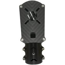 Drone Motor Mount Rc Plant Uav Motor Seat Carbon Tube Fixed Connector Bracket 35mm Black, Mini Drone Accessories
