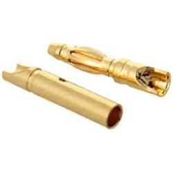 Heyiarbeit 6 Pairs 2mm Bullet Connector Gold Plated Banana Plug Male Female Connector Adapter for RC Lipo Battery ESC Motors